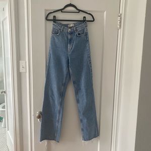 Zara 90s full length high rise jeans